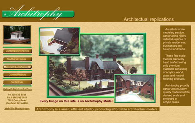 Site done for Architrophy.